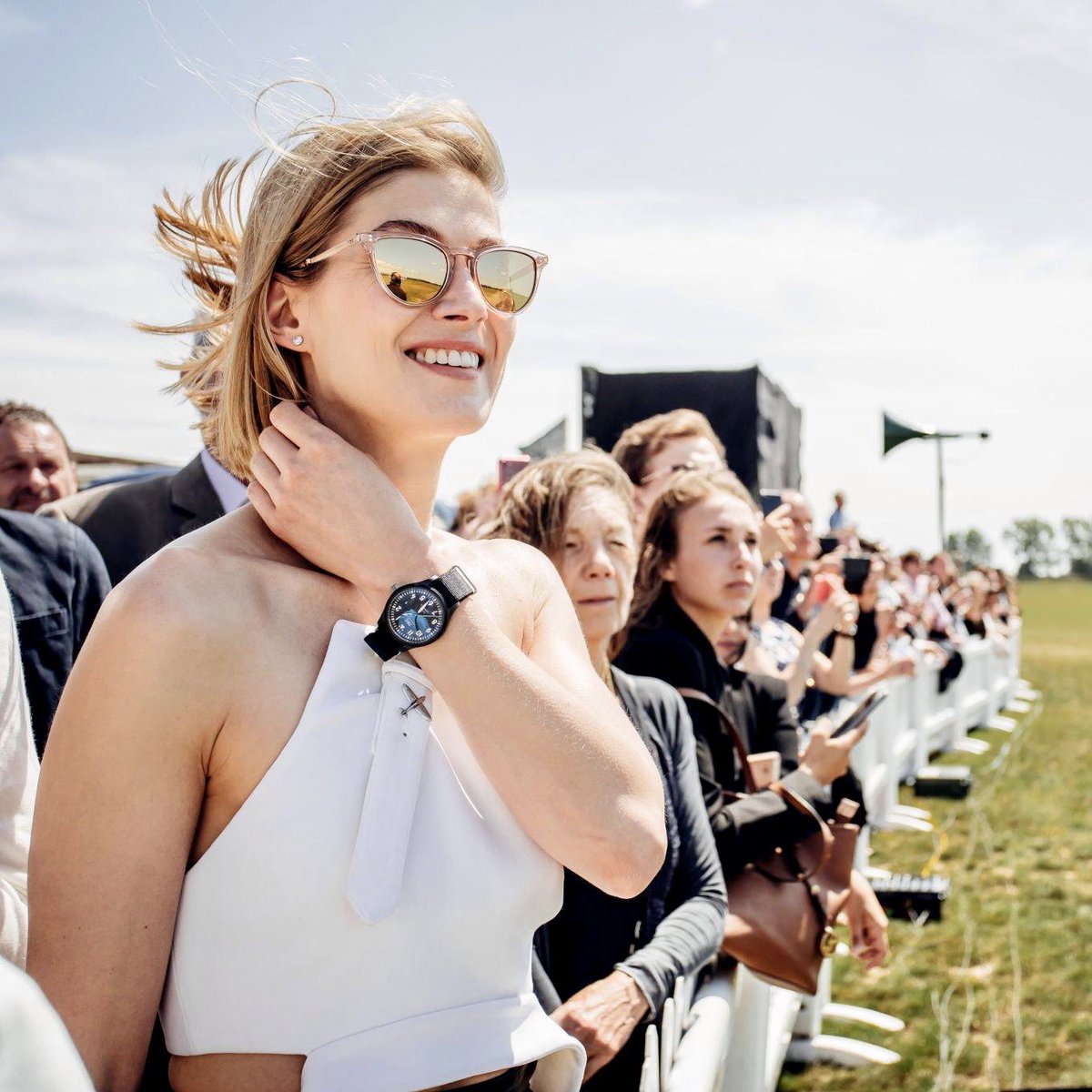 Rosamund Pike Source on Twitter: "Brand ambassador for IWC watches