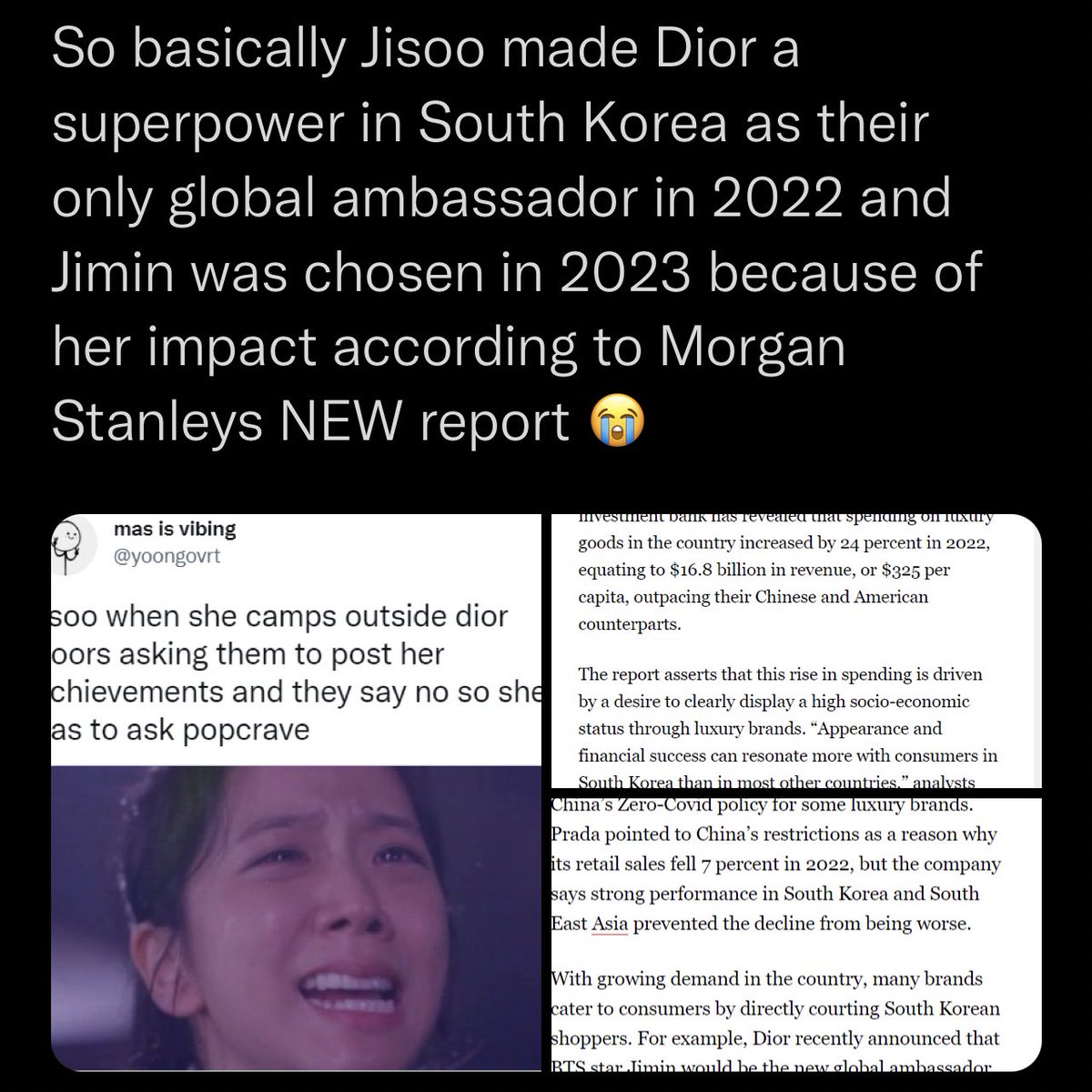 Elo⁷ Is Vibing On Twitter Me When I Can T Read An Article And Lie 😭 They Never Mentioned Jisoo