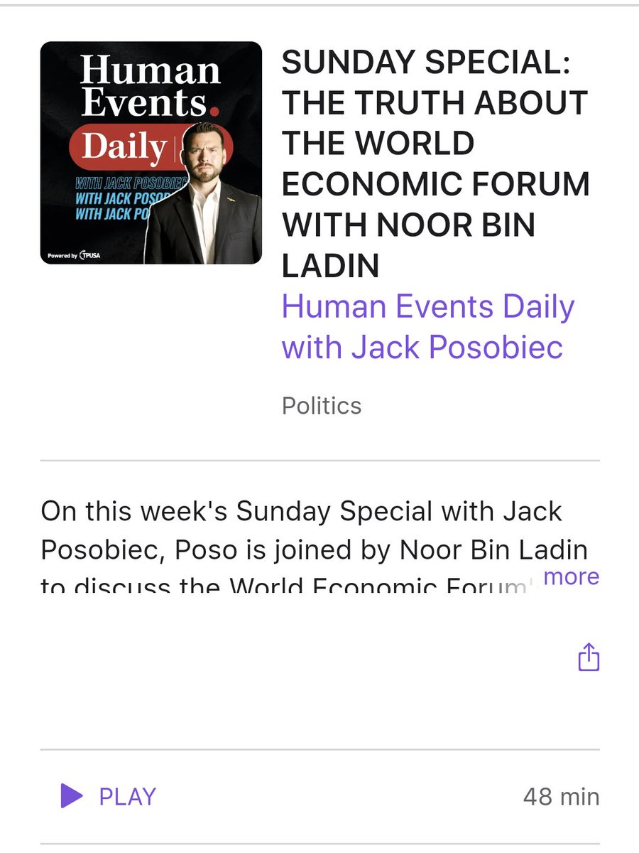 FreeAsBlueBirds's tweet image. Well...
It's not available yet on Rumble at this hour of the day so I decided to do otherwise...
In a minute I am going to click on the PLAY button of this "Sunday Special" audio.
Voilà.
Simple.
I love simple things.

@JackPosobiec #HumanEventsDaily