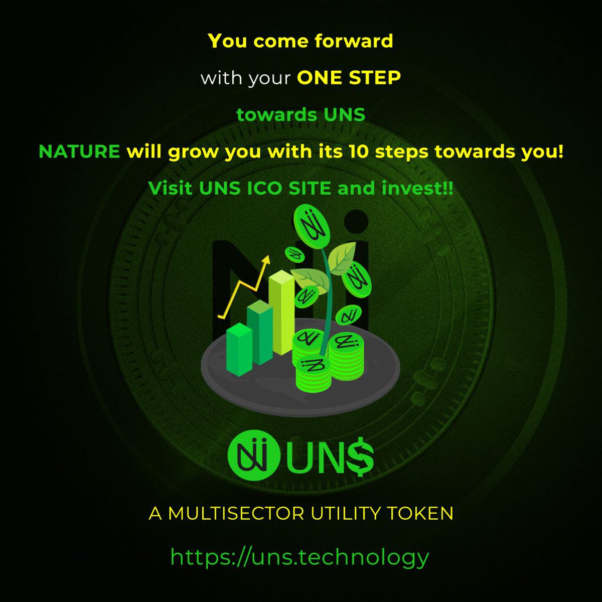 _unsofficial_'s tweet photo. You come Forward With Your ONE STEP Towards UNS⏰

#UNS #UNSToken #ico #ongoingico #utility #food #agriculture #education #energy  #healthcare #cryptoexchange  #BEP20 #bsc #binancesmartchain #blockchain #cryptocurrency  #investing #profit #icogem #altcoin #investment https://t.co/mjwV6Nrcwq