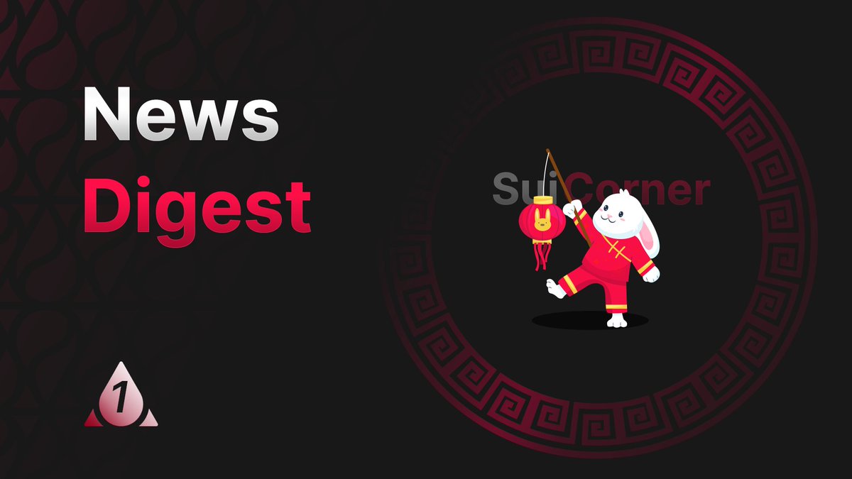 To give you even more useful information, today we're launching our new weekly #Suiecosystem digest, in which you will be able to see all the news from the past week 🥳

We also want to wish our subscribers a Happy #LunarNewYear ! 🧧🐇

#Sui #MoveLang #SuiNetwork