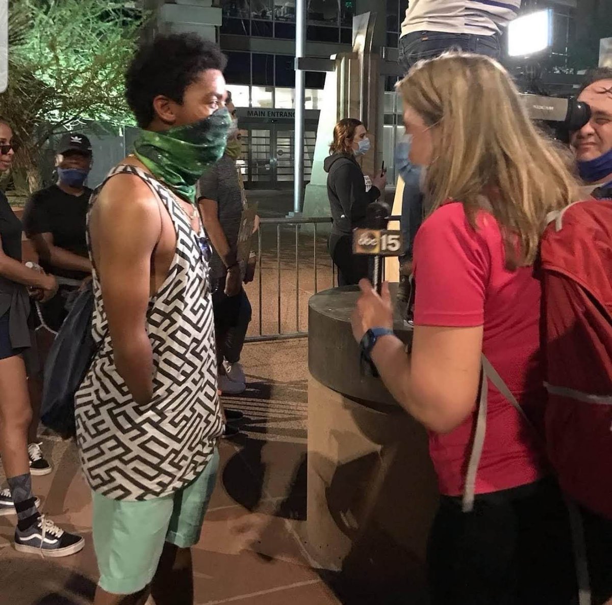 PleaseHelpFind4's tweet photo. Daniel Robinson believes in standing up for what is right, what he believes in. This is an interview he did with @abc15 during a protest. He will be with me in spirit if not beside me this upcoming protest at @mcsoaz in February. Justice for Geologist Daniel Robinson!! https://t.co/x29CG4OJgg