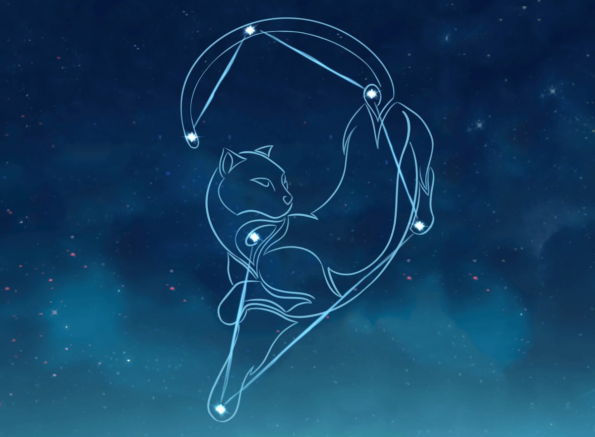 Ariko_04's tweet image. Constellations 2.0

#art #GenshinImpact