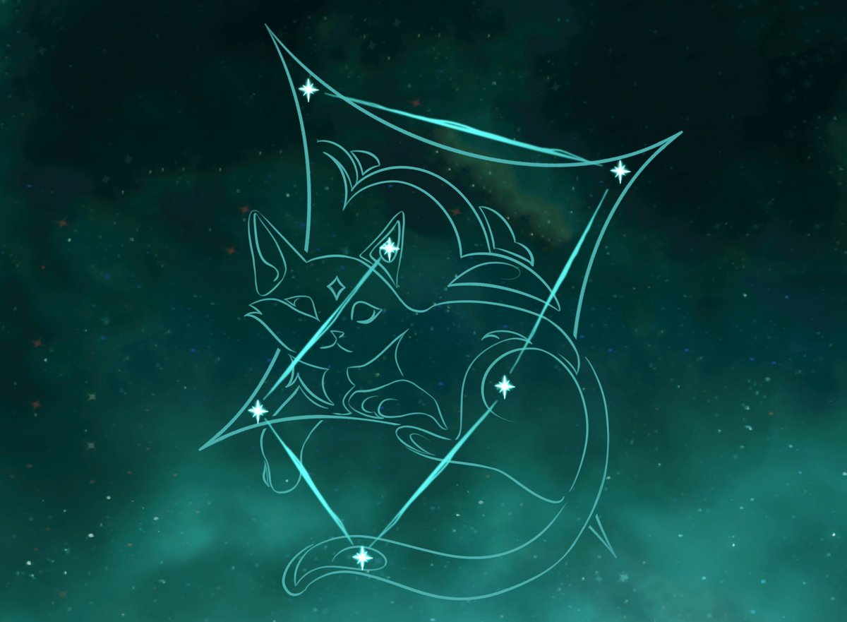Ariko_04's tweet image. Constellations 2.0

#art #GenshinImpact
