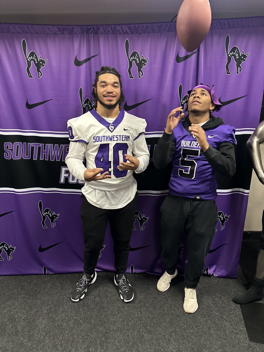 After A Great Visit And Conversation With @CoachStrongSC I’m Blessed To Receive An Offer From <a href="/buildersports/">Southwestern College Moundbuilders</a> Appreciate The Opportunity!