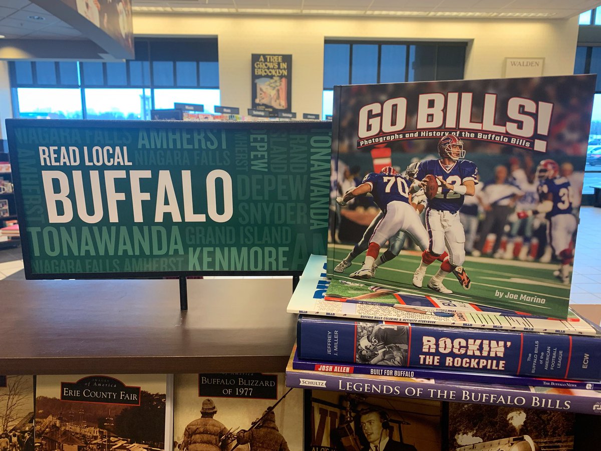 Let’s Go Buffalo!! 🥳 #bnclarence #newyearnewbooks #buffalove #gameday #LocalInterest #BuffaloBills