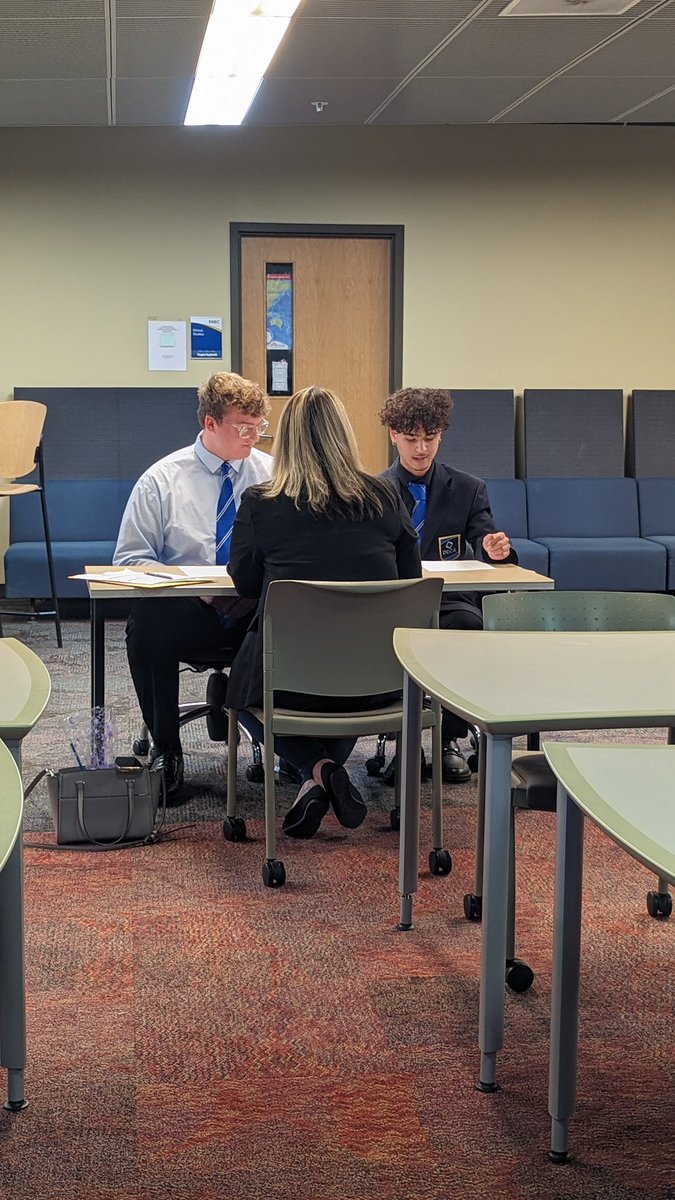 MHSColts's tweet photo. Students competed at Akron University for DECA District competition on Friday. @RHLSD_Colts https://t.co/Who1k6MT7Y