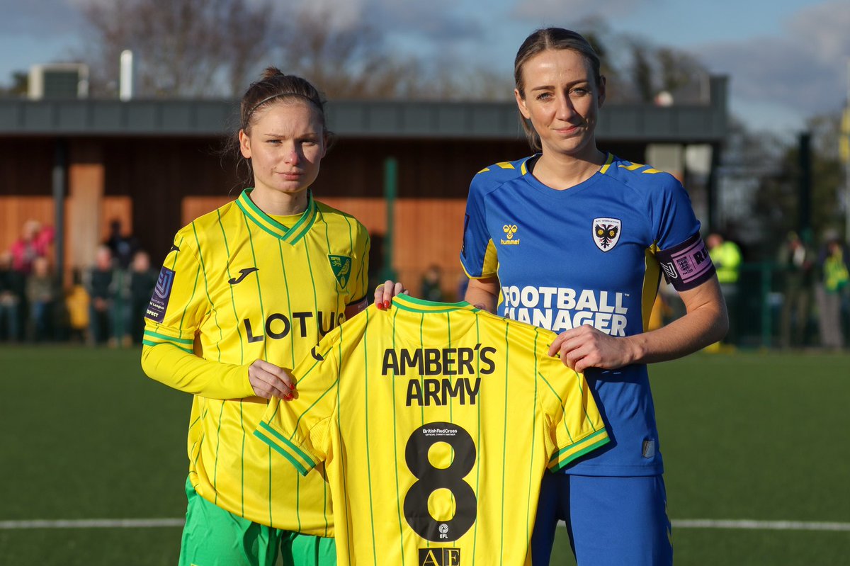 Norwich City Women FC (@norwichcitywfc) on Twitter photo For Amber ππ
#NCWFC For Amber ππ
#NCWFC