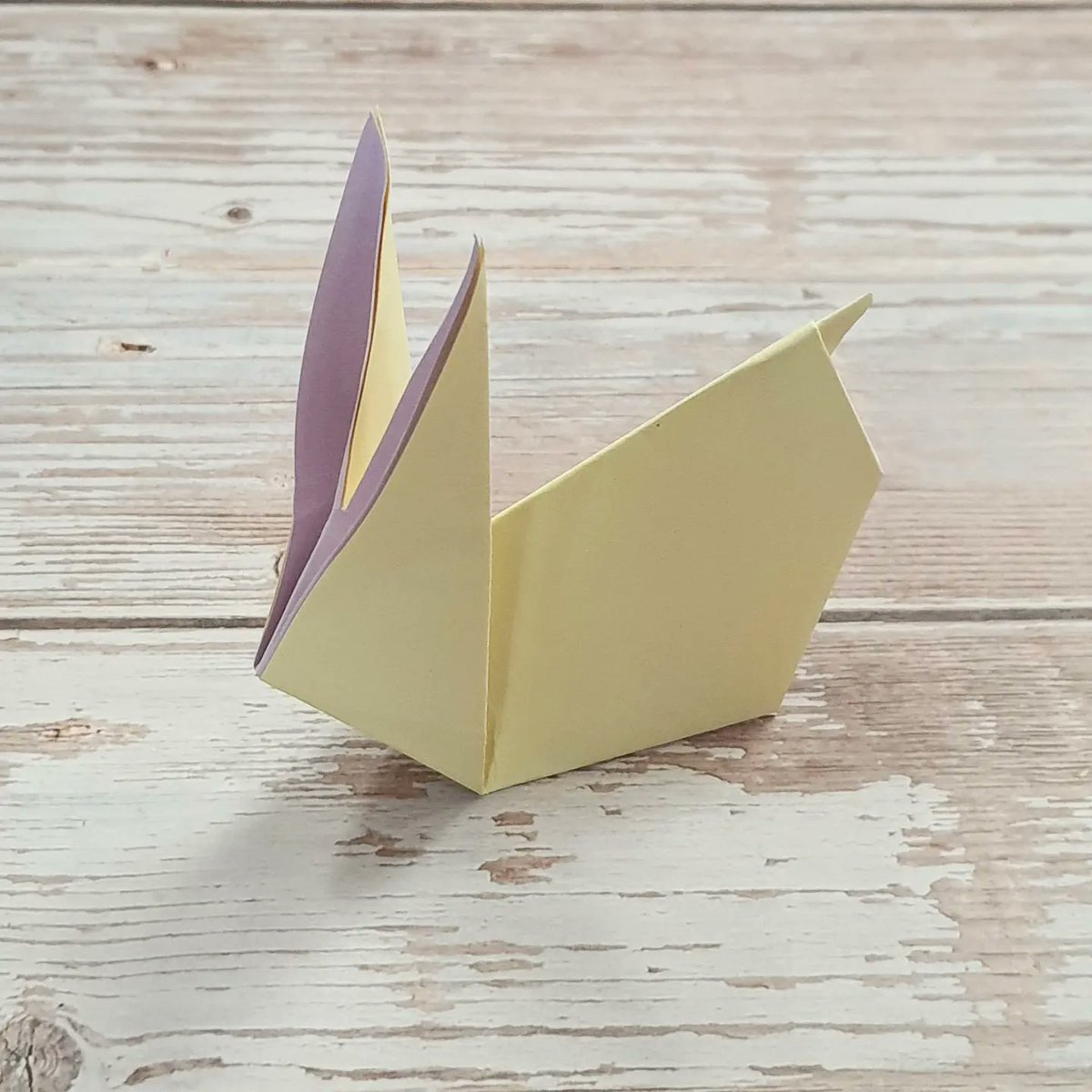 Guiwenneth's tweet image. Happy Lunar New Year! Full instructions at thecraftfantastic.co.uk/blog #lunarnewyear #yearoftherabbit #origamitutorial