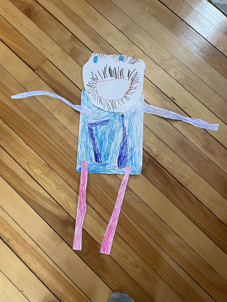 levy_thomasina's tweet photo. My 5 year old granddaughter drew a picture of @JoshAllenQB for todays @BuffaloBills game. He should make this his promo pic. Go Buffalo Bills! https://t.co/tgIxL6PCJN
