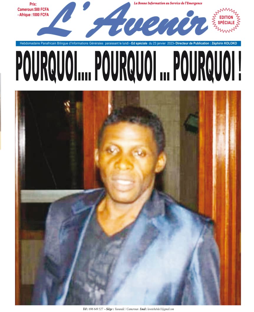 MimiMefoInfo's tweet photo. The murder of #MartinezZogo features on the front pages of several newspapers in #Cameroon

-Why kill a journalist?
-The Cameroonian media in grave danger -- are some of the headlines

#JournalismIsNotACrime 
#MartinezZogo 
#JusticeForMartinezZogo https://t.co/hmVooJqPS7