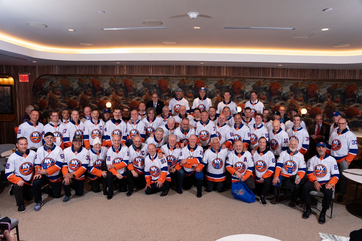 NYIslanders's tweet image. 50 years of #Isles hockey.

#AlumniWeekend