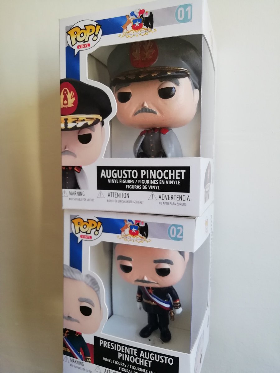 BazarPatriota's tweet photo. Hola amigos Patriotas y Pinochetistas, estoy comenzando a agendar pedidos para el próximo stock de Funkos qué tendremos listos para la próxima semana.

Reserva el tuyo por mensaje. https://t.co/oX6F5LrQf1