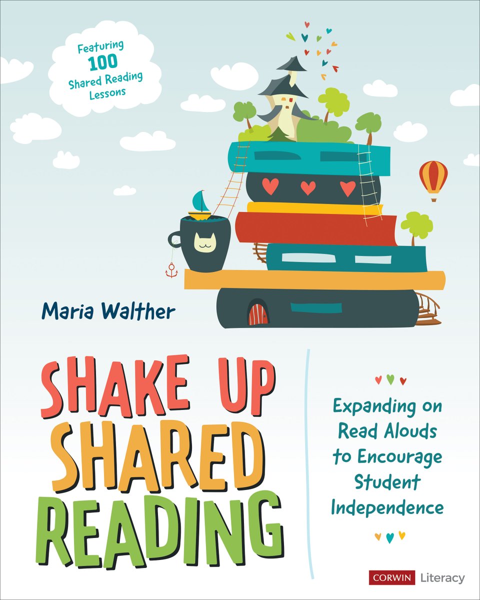 mariapwalther's tweet photo. I appreciate your kind words, Jen. I enjoyed thinking about strategies to #ShakeUpSharedReading with all of you. It's always a pleasure to collaborate with student-focused educators! Reach out with any more questions.📚💛@CorwinPress https://t.co/6WbrvxyMzL