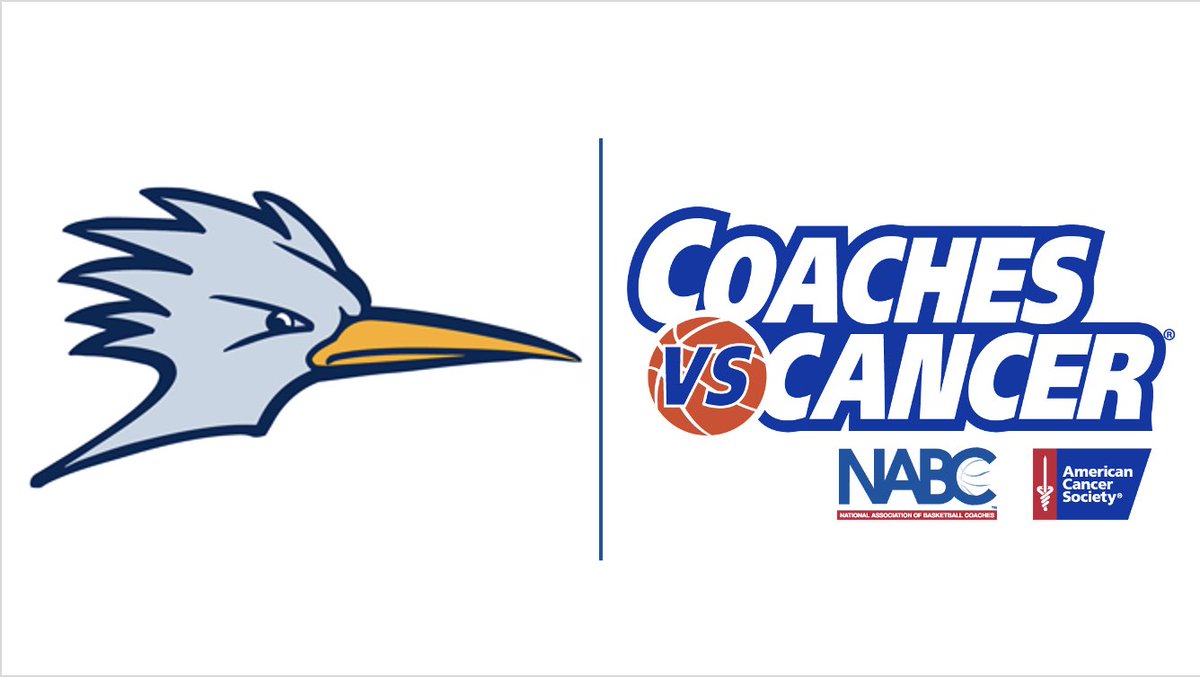 StateFairMBB's tweet image. This Wednesday is State Fair Basketball’s Coaches vs. Cancer night! This is always a special cause for the Roadrunners, but even more so this year! Please help us pack the stands, create a great environment, and support a great cause!

#BeResilient | #WeAreStateFair