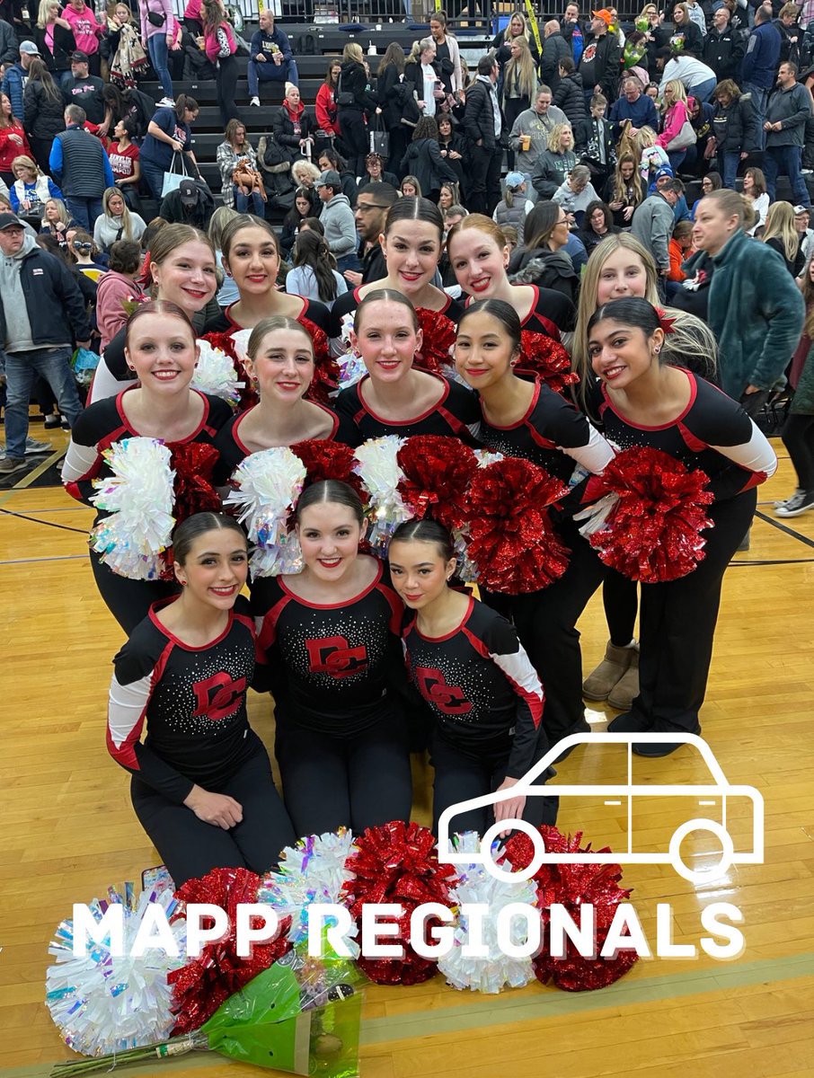 DCVP IS GOING TO STATES!! We are so excited to be qualified for states in the Class B division! The countdown to a winter season road trip is almost over🔥🚒❤️‍🔥🥵☀️
⏰18 DAYS TILL CATHOLICS 
⏰21 DAYS TILL MAPP STATES