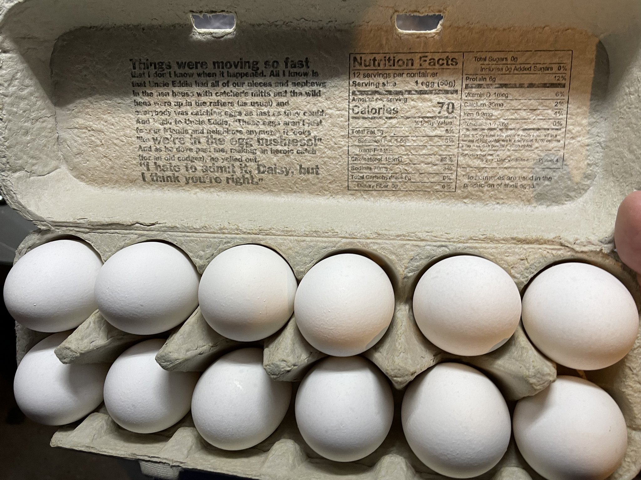 Deke Farrow on Twitter "Literally at the bottom of the refrigerated