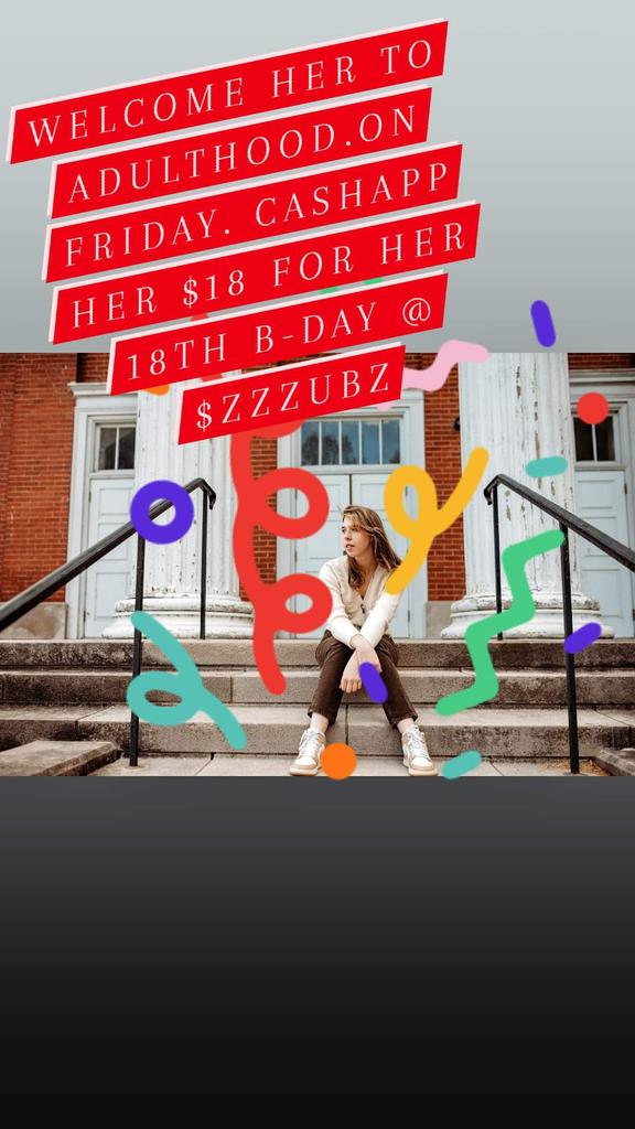 Her birthday is Friday!!!! ❤