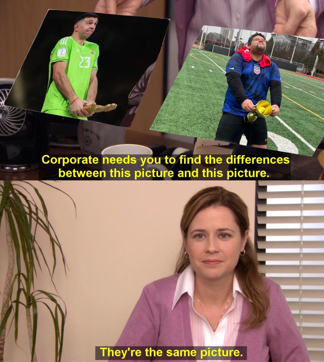 latinheat's tweet photo. Spot the difference. 🏆 #SBAFC https://t.co/Zt6xJ2QOrm