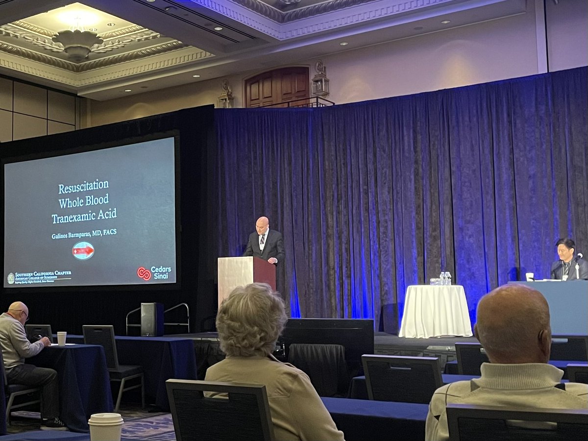 Nicole Fierro (@nicolemfierromd) on Twitter photo Great talk by <a href="/GBarmparasMD/">Galinos Barmparas, MD, FACS</a>, moderated by <a href="/AndrewWangMD1/">Andrew Wang MD</a> at #sccacs2023! Such a privilege to be able to learn from these two at <a href="/Trauma_CS/">Trauma Program at Cedars-Sinai</a> Great talk by <a href="/GBarmparasMD/">Galinos Barmparas, MD, FACS</a>, moderated by <a href="/AndrewWangMD1/">Andrew Wang MD</a> at #sccacs2023! Such a privilege to be able to learn from these two at <a href="/Trauma_CS/">Trauma Program at Cedars-Sinai</a>