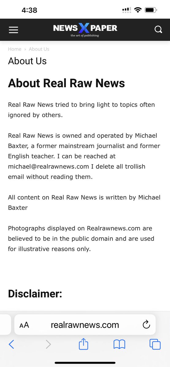 RikIronjaw's tweet photo. I can’t believe after years of posting this, it has to be posted again.
REAL RAW NEWS IS FAKE NEWS, IT’S MADE UP, FANTASTICAL NONSENSE.
Please stop. #checkyoursource https://t.co/RLG1SJewGo