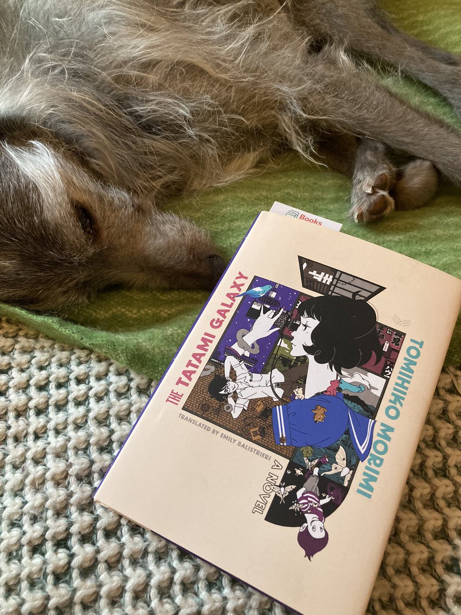 elinbach's tweet photo. The BEST company! Lowri and @Tomihiko_Morimi 💗 #BookTwitter #bookcoverart #BookCovers #bookcommunity #booksnotbigotry https://t.co/HHZhJXVvty