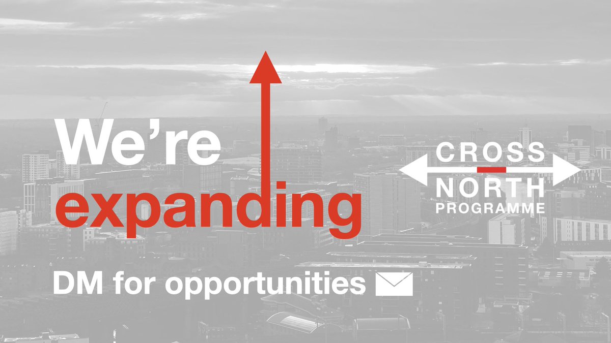 We are looking for innovative, driven individuals passionate about improving connectivity across the north. 

This is a voluntary opportunity to be part of a growing organisation, with the chance to gain experience and connections in the industry.🧵

#TransportPlanning #Rail