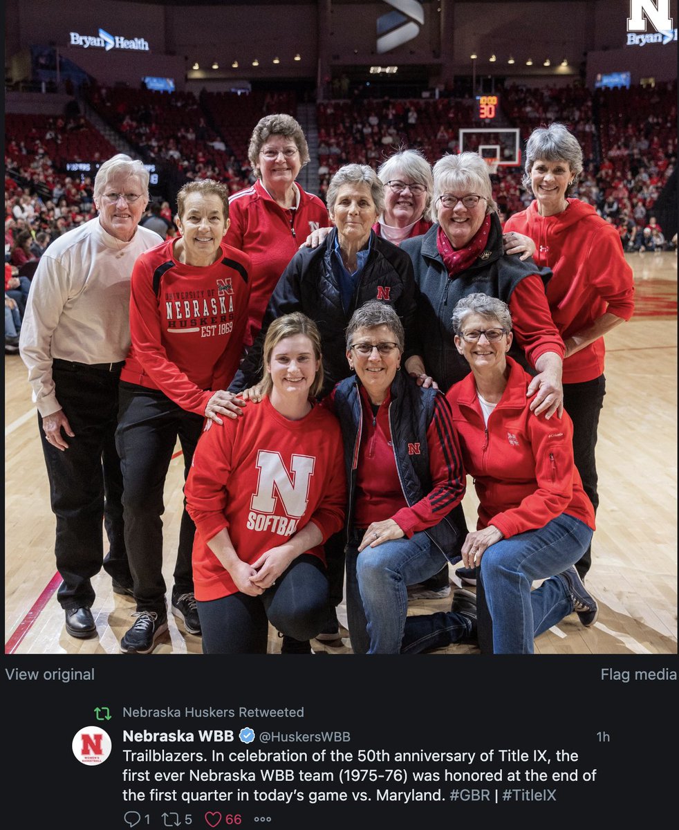 LennyVerMaas's tweet image. Congratulation to Jan Zink. She was a member of the first Nebraska Women&apos;s Basketball team. Honored at the WBB game this afternoon.  @zinkj15 @NMS_Titans @NHS_Titans @NIS160  #NorrisTitans