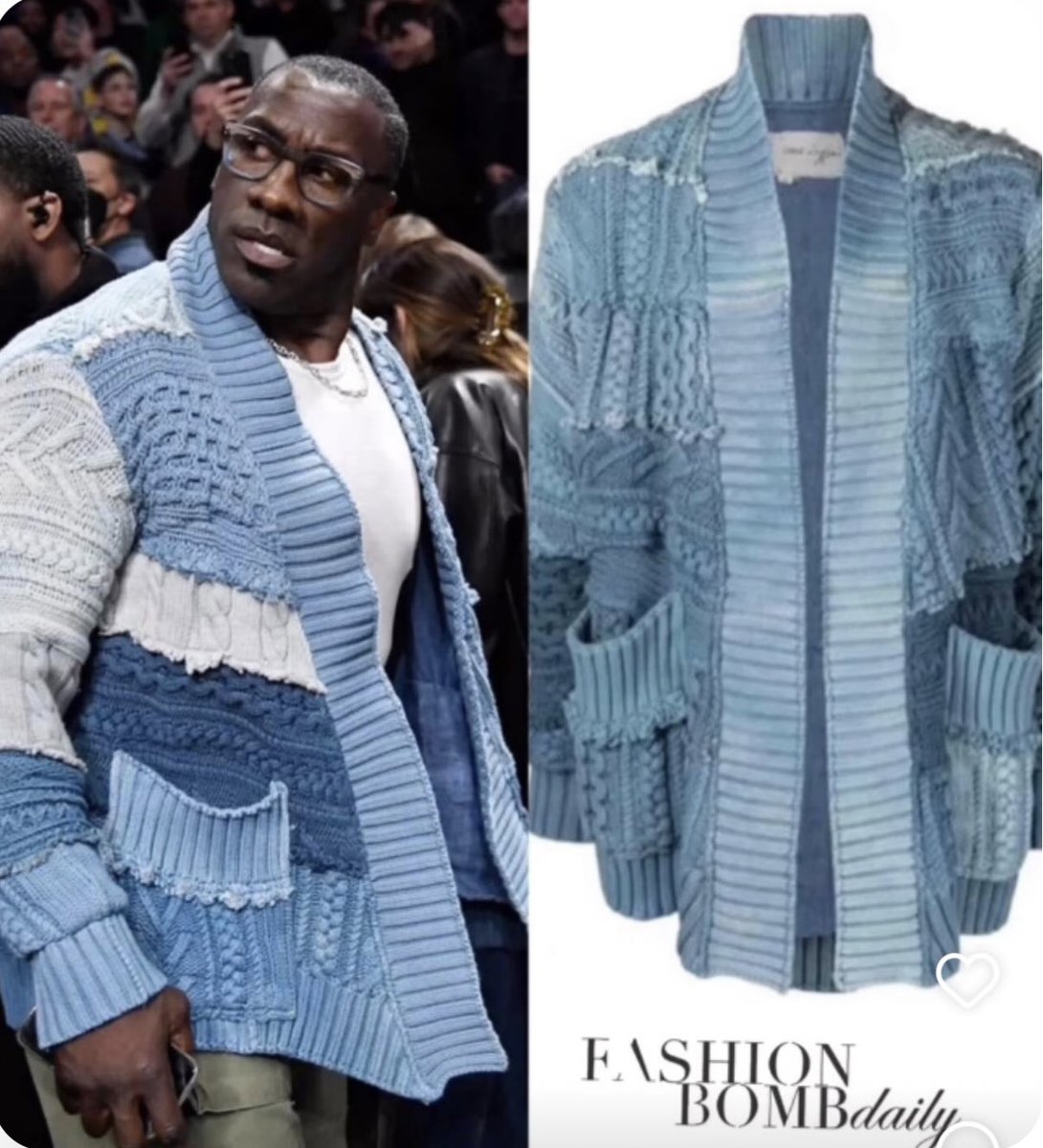 Styled by @hollywood_mugler. Cardigan by <a href="/greglauren/">gregory amrhein</a>. GR8 combo 🔥🔥🔥🔥🔥