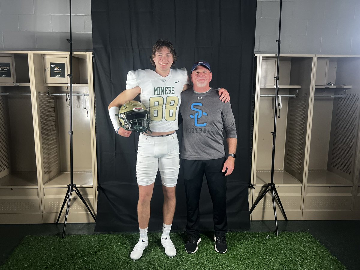 Had a great visit at Missouri S&amp;T!! Thanks for having me out <a href="/coachball_FB/">Andy Ball</a> <a href="/Miners_FB/">S&T Football</a> #PickAxeTakeNames