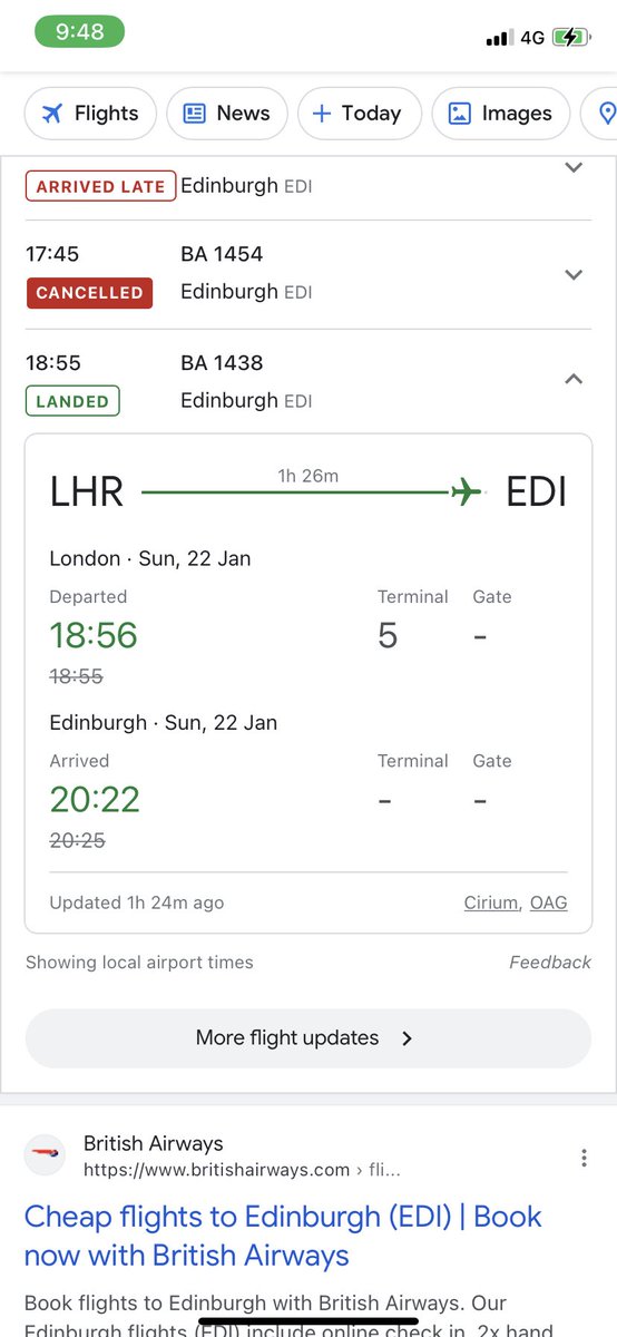 SOrswell's tweet photo. @AnnaTerryJsy @British_Airways Happened to me, too! https://t.co/Zgu3C8gOjh