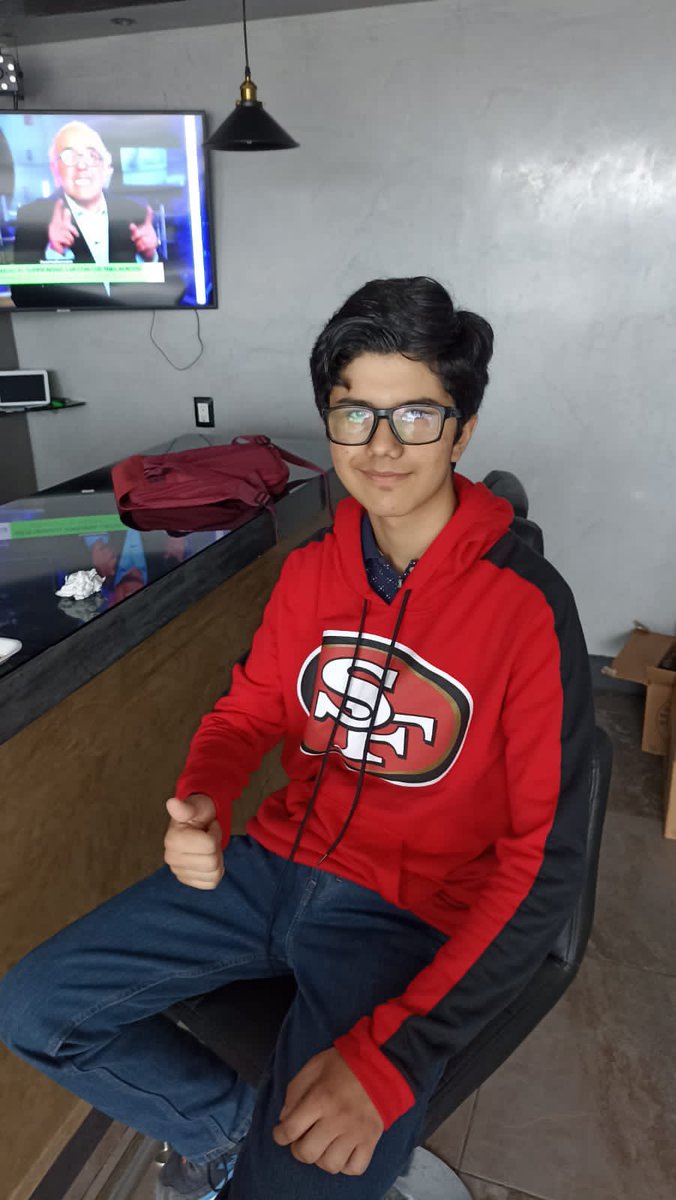 mayeloss's tweet photo. #NFLPlayoffsEnTUDN con San Francisco!! Gio https://t.co/VXD9kV02fe