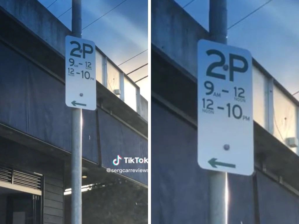 CBDpark's tweet image. Confused? Can anyone assist with what this means. Australian Parking Sign challenges…