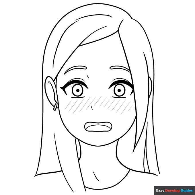 How to Draw Manga Hair – Really Easy Drawing Tutorial