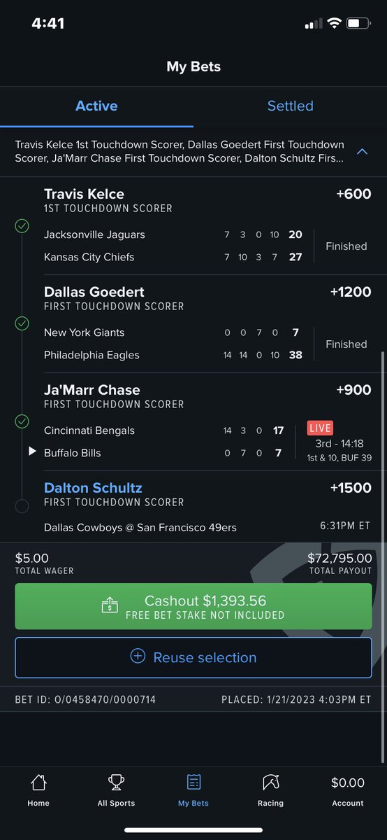 Cash out should be more than 1.4k right? <a href="/br_betting/">br_betting</a>