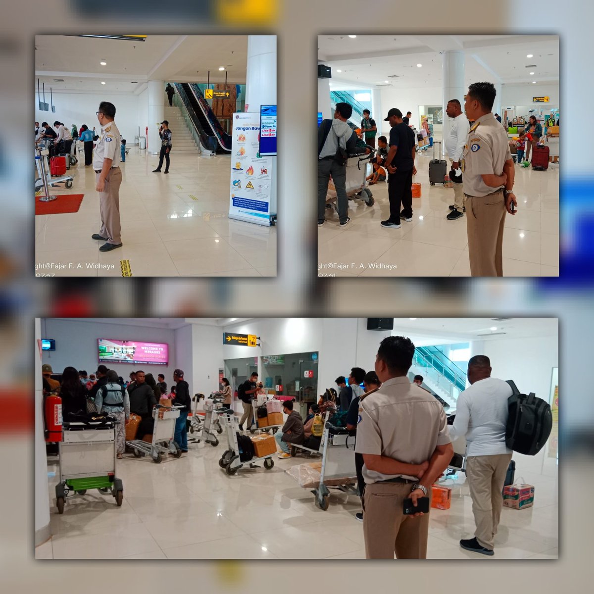 BP2MHKPMerauke's tweet photo. Selamat pagi !Pejabat Kartina Ikan Stasiun KIPM Merauke melakukan pengawasan komoditi perikanan/Produk Perikanan di Terminal Bandar Udara Mopah Merauke.
#KKPThrive 
#KKPGOID
#SaktiWahyuTrenggono
@bkipm_kkp https://t.co/Wq84CYMZPB