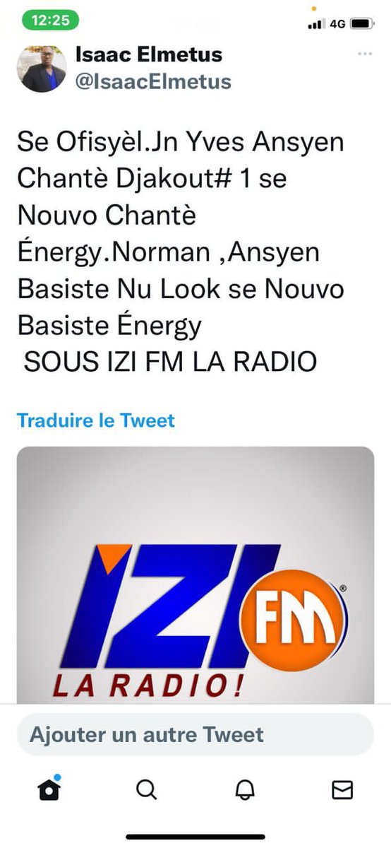 LeBoss001's tweet photo. SOUS IZI FM LA RADIO https://t.co/NGRndmO3Qd