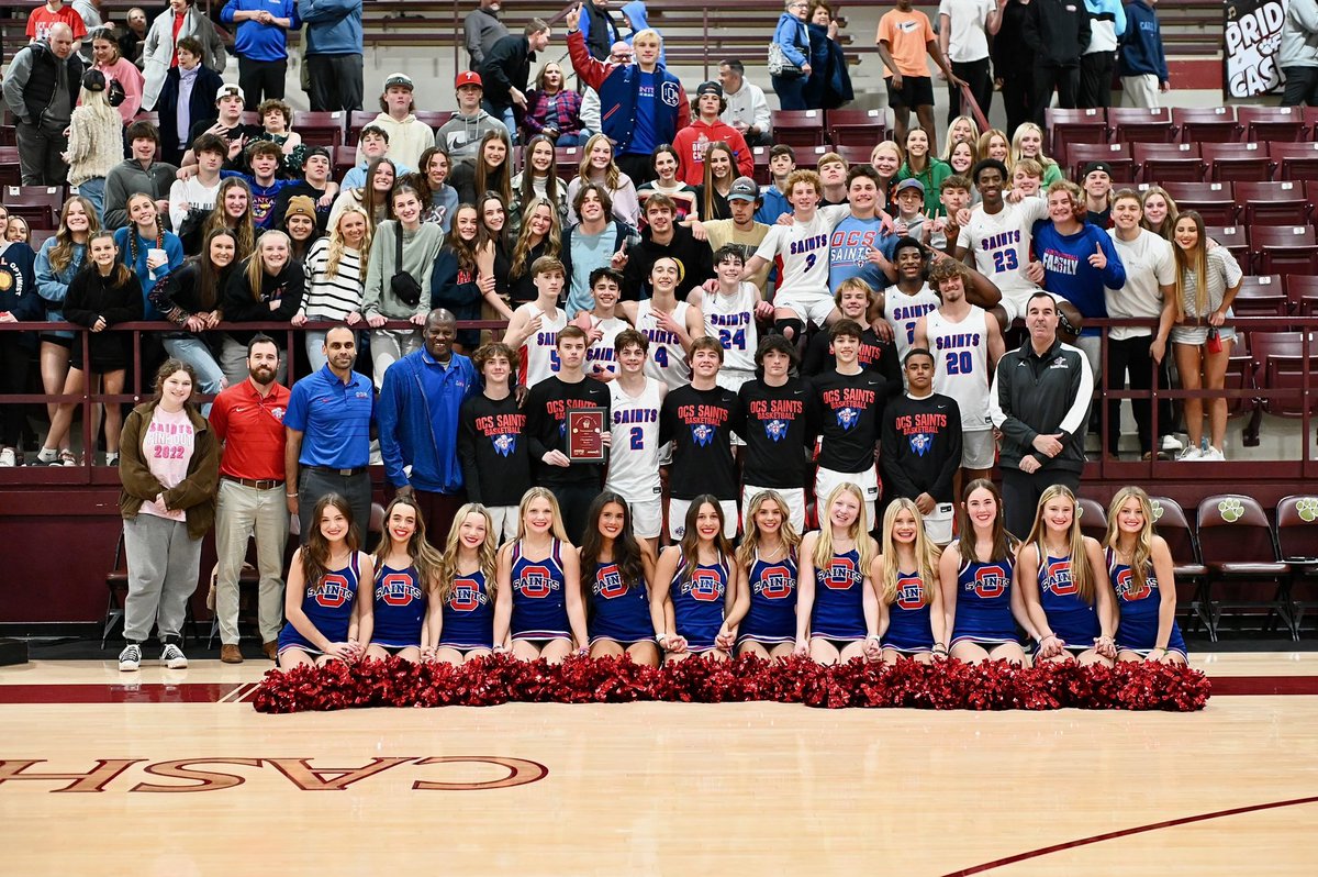 OKCCBSSPORTS105's tweet image. This a 🔥🔥🔥TEAM Champion photo!!! OCS Saints win the Cashion Tournament defeating Tuttle 65-61. 📸 by OCS Saints School @ocssaintshoops @Carson_Jones18 @LUKEGRAY20244