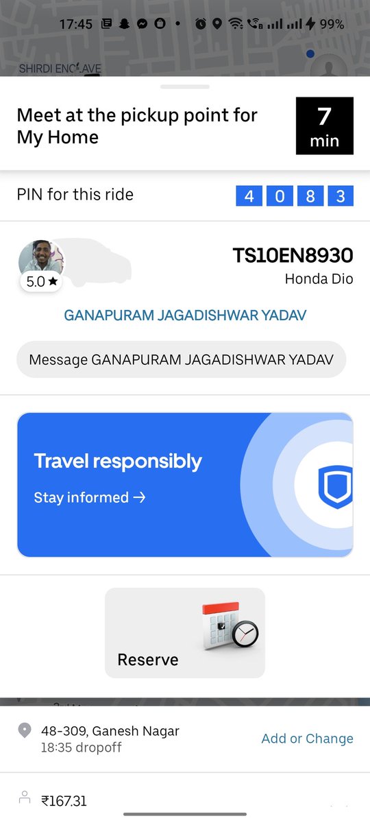 dannytim6289's tweet photo. @Uber @Uber_Support @Uber_India @Uber_HYD Hi all... The uber driver made me wait for half an hour and cancelled the ride...There was no option to call him... He did not respond after I msged him.. Pls take action... Because of him people will miss their time to reach...Thank you. https://t.co/C2WEUgF4xi