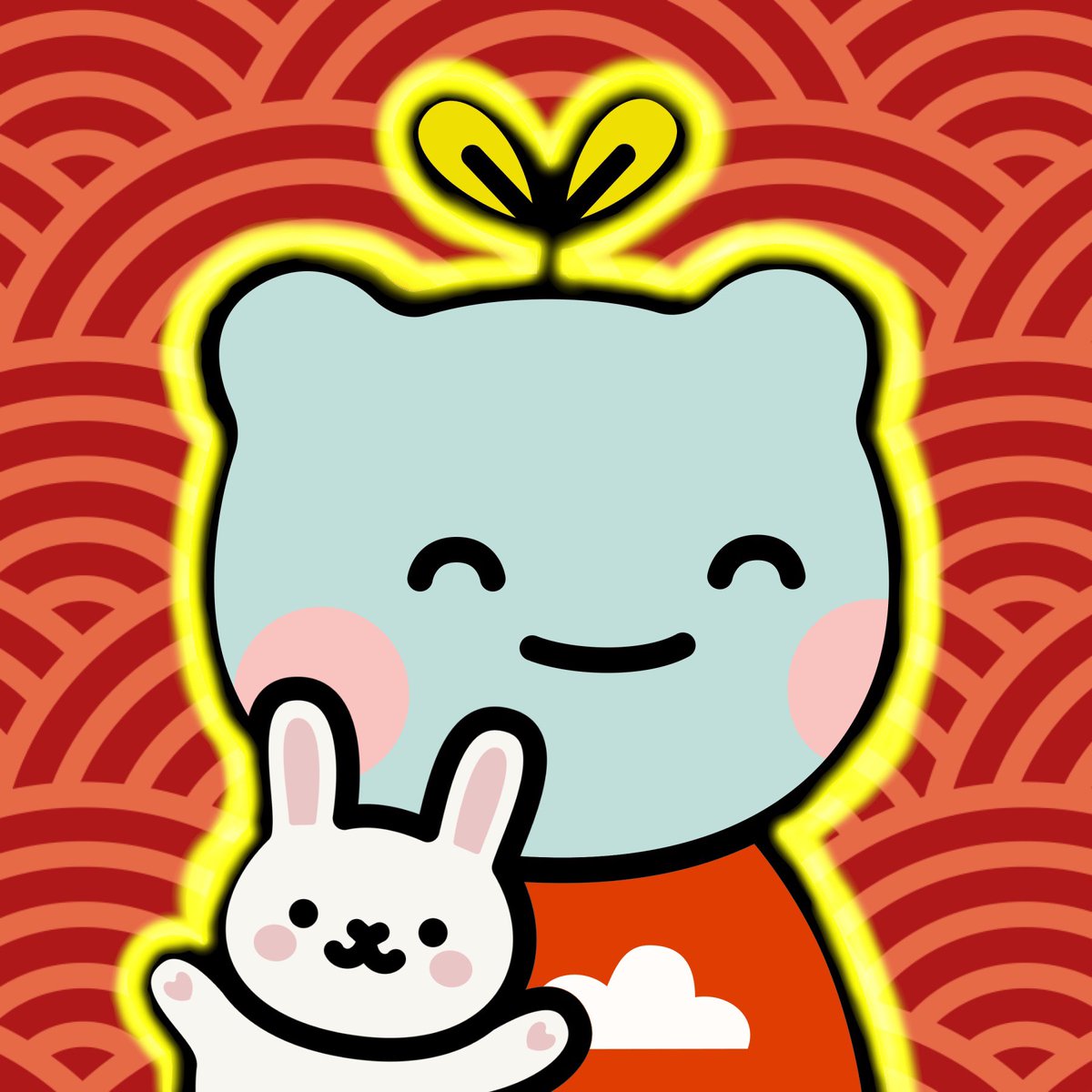 cloudandymeta's tweet image. Feeling the strong energy from the Pals!! Happy CNY!! ⭐️ @WonderPals