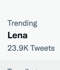 CSIRJen's tweet photo. of course lena's trending..it's supercorp sunday 😁 https://t.co/v12X7xYgQ1