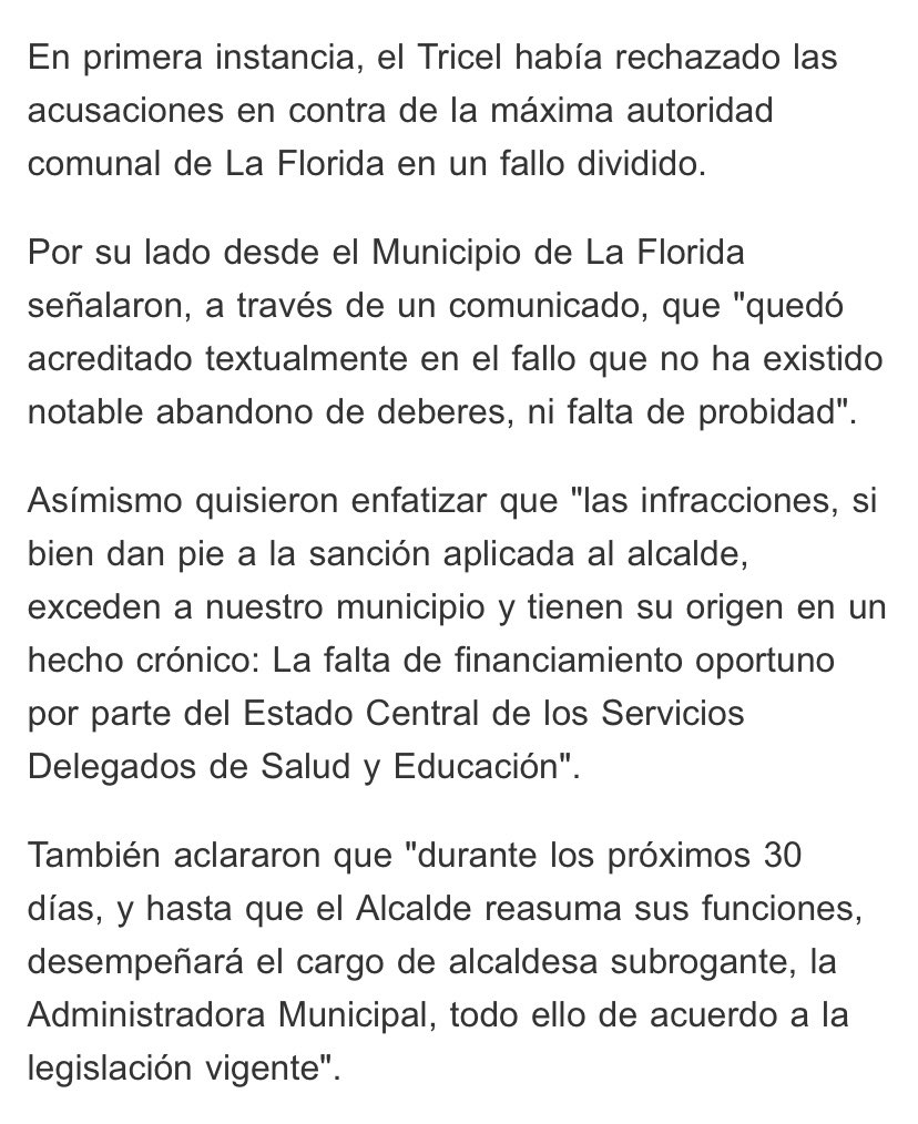 hernan_sr's tweet photo. ¿Ya se les olvidó que en el 2019 Rodolfo Carter fue suspendido por un mes de su cargo de alcalde por notable abandono de deberes? 
Yo no tendría CARA de criticar a Boric con ese prontuario. 🫣 https://t.co/aj0SWOR5SP