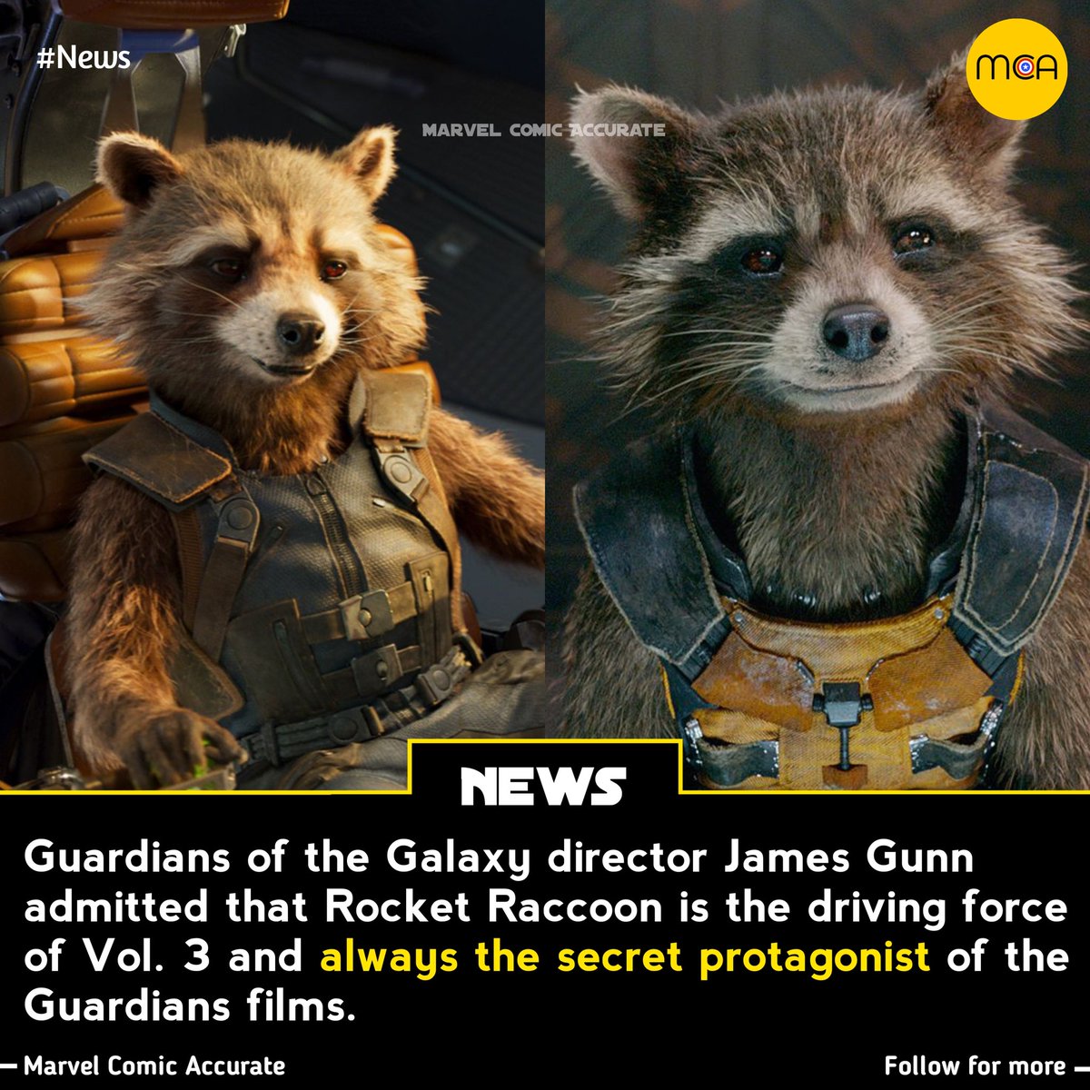 James Gunn Reveals the Secret Protagonist of the Guardians Movies (No, Not Star-Lord)

#iamgroot #GuardiansOfTheGalaxyHolidaySpecial #guardiansofthegalaxyvol3 #GuardiansOfTheGalaxy #chrispratt #gamora #ZoeSaldana #karengillan #rocketraccoon #nebula