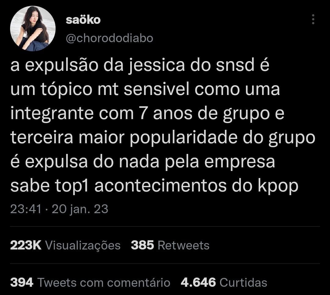 queridinhe's tweet photo. Desmistificando a misteriosa saída da Jessica do SNSD; a thread https://t.co/bjoQArK3os