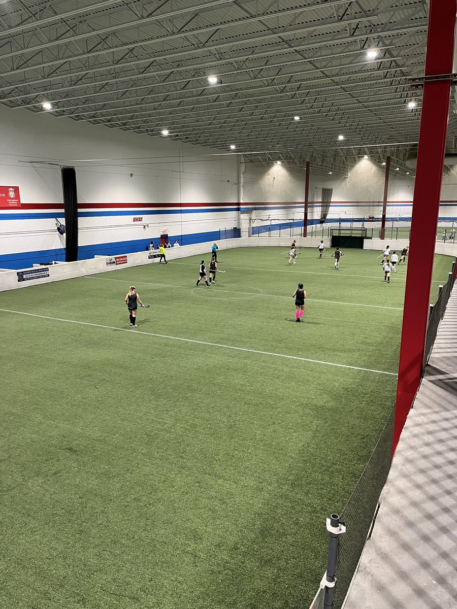 ORR FH back at it in our indoor league. First win 8-3 🏑 thanks coach April!