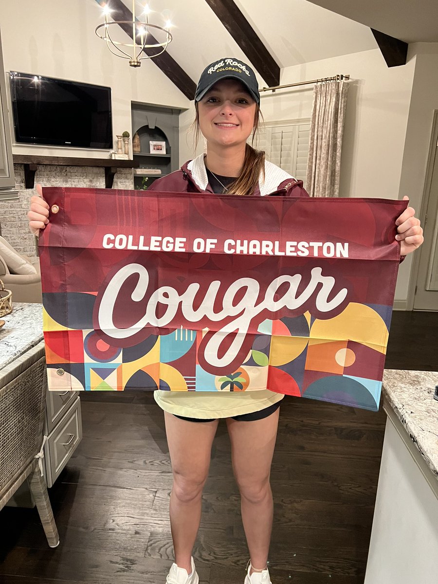 kaytlinwasup5's tweet photo. I couldn’t be more excited about being a Coug in the fall! #letsgobaby #cofcbound @CofCSoftball Thank you @CoachLynch20 @CoachBurns17 and @JakeCombs_ for a great camp. I can’t wait to get going. @SavannahLockh19 Great seeing one of my future teammates. #GoCougs https://t.co/ulcrrFe5sk