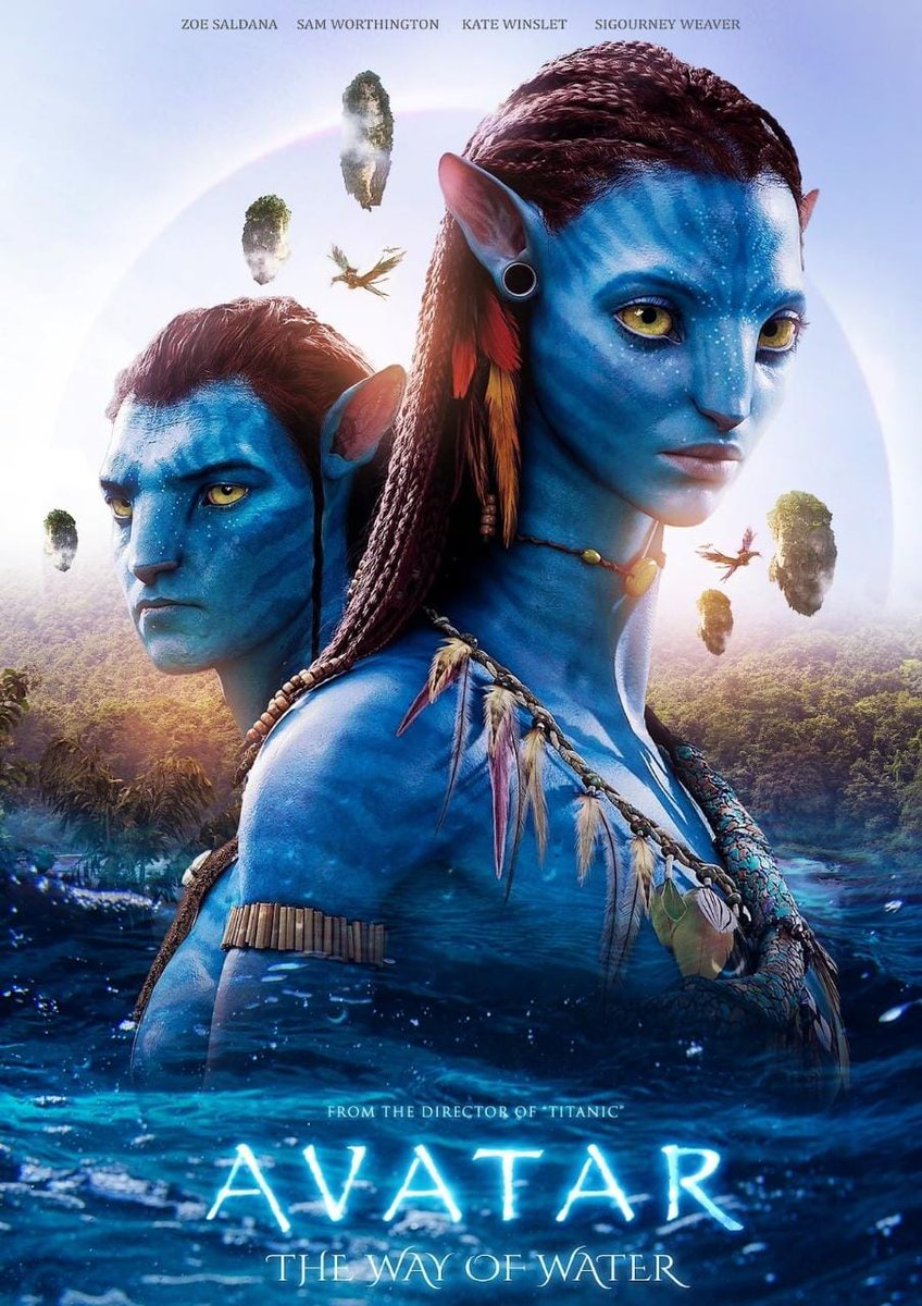 IncomingTimes's tweet photo. ⚡#AvatarTheWayOfWater Has Officially Crossed $2 Billion at The World-Wide Box Office!😍
Only 6 Movies Reached The $2 Billion Mark In The History and 3 Of Those Are From JAMES CAMERON..🛐❤️ https://t.co/6W32DbMQfF