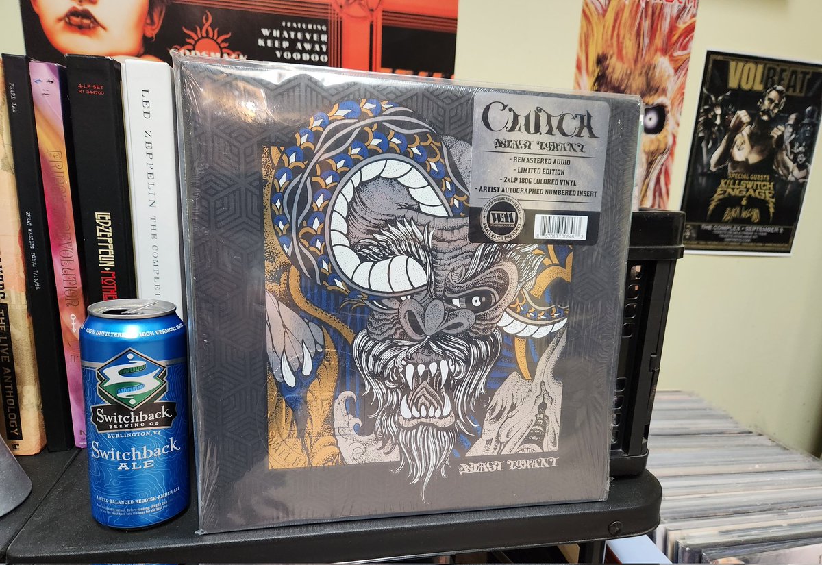 kaptncoke's tweet photo. Clutch - Blast Tyrant #NowPlaying #nowspinning #vinylrecords #vinyl #vinylcommunity #vinylcollection #vinylcollector #switchbackale https://t.co/d4OJJjLtj5