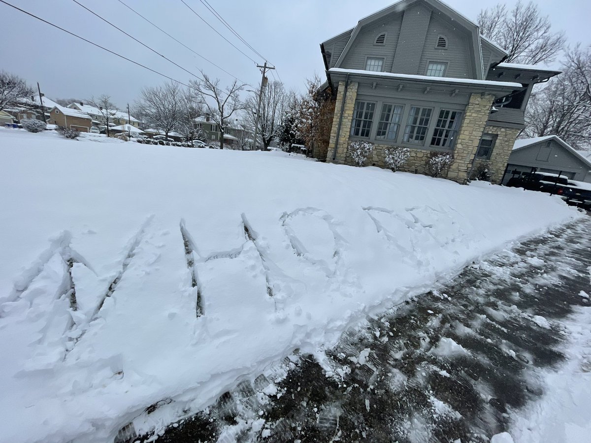 Buffalo fans have never had to shovel  6 inches of snow before a game. We are tougher. WHO DEY.