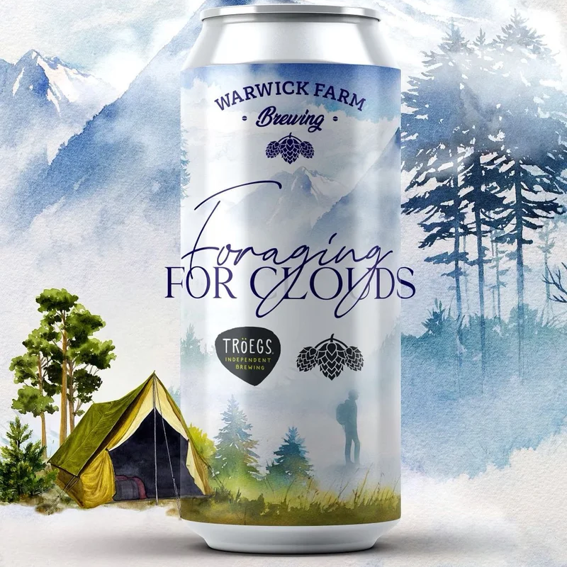 BeerPedia's tweet photo. Tröegs / Warwick Farm - Foraging For Clouds https://t.co/7R57Dl42VK #beerpedia #troegsbrewing #warwickfarmbrewing #doubleipa #azacca #bru1 #citra #simcoe #beernews #beerblog #newrelease #newlabel #craftbeer #μπύρα #beer #bier #biere #birra #cerveza #pivo #ol #olut #alus https://t.co/zOr3u4y1PD